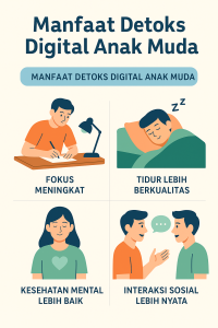 detoks digital anak muda