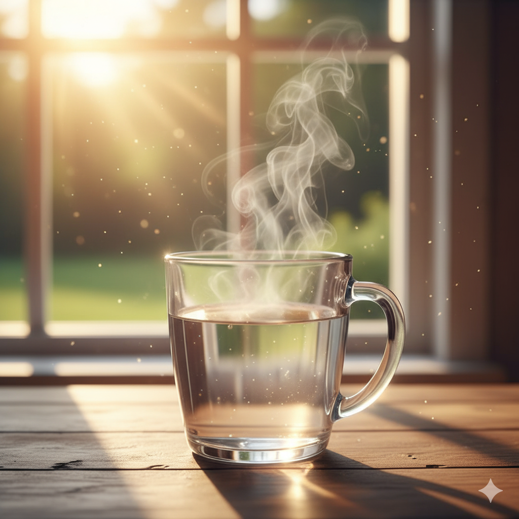 manfaat minum air hangat pagi hari