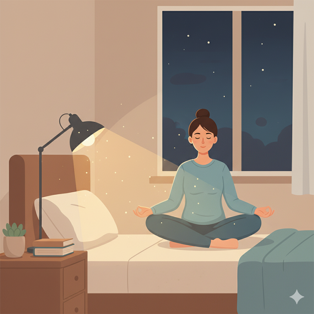 meditasi sebelum tidur