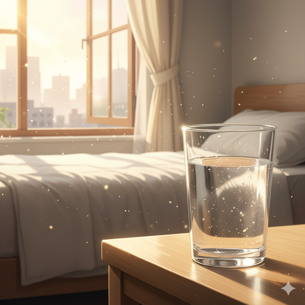 minum air putih saat bangun tidur