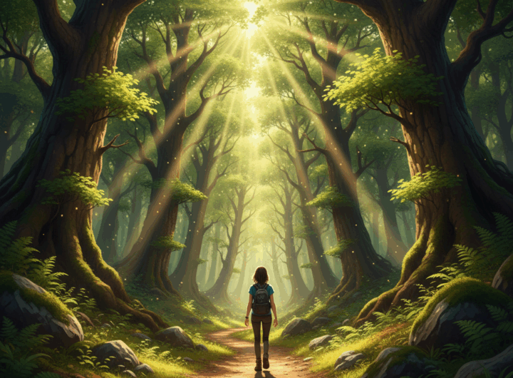 berjalan di alam terbuka