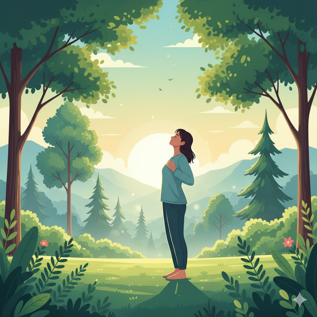 manfaat menghirup udara pagi