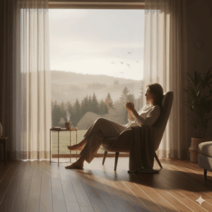 duduk hening 5 menit