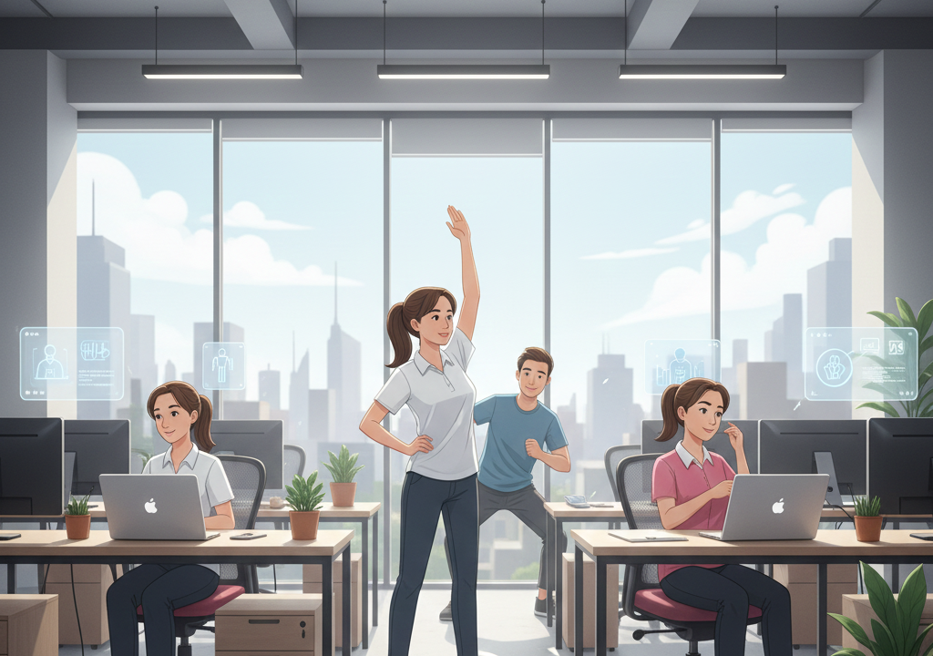 olahraga ringan untuk pekerja kantoran