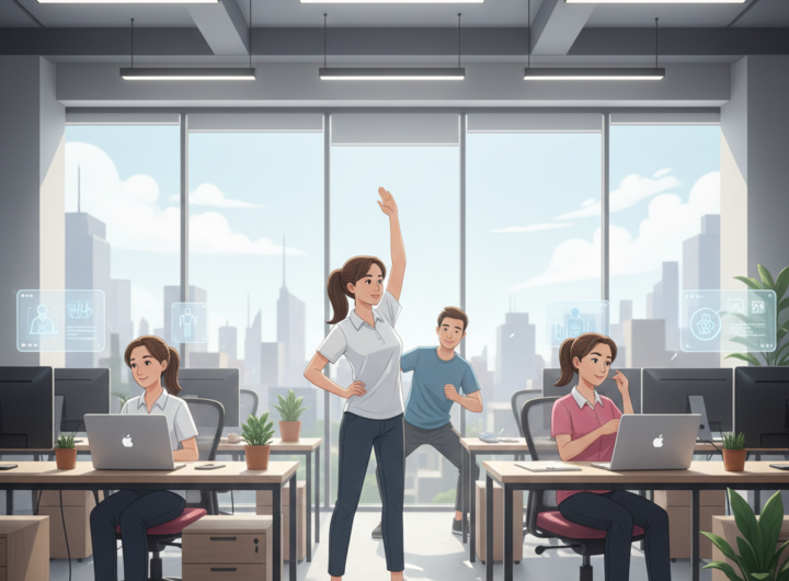 olahraga ringan untuk pekerja kantoran