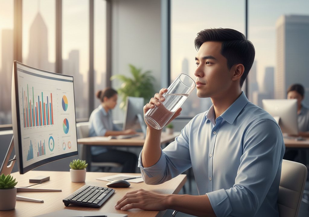 pentingnya minum air untuk produktivitas pekerjapentingnya minum air untuk produktivitas pekerja