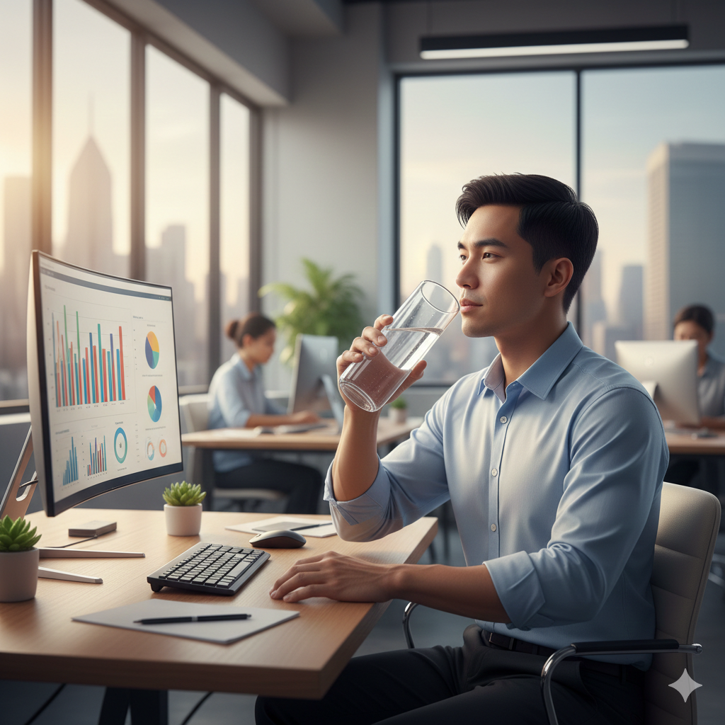 pentingnya minum air untuk produktivitas pekerjapentingnya minum air untuk produktivitas pekerja