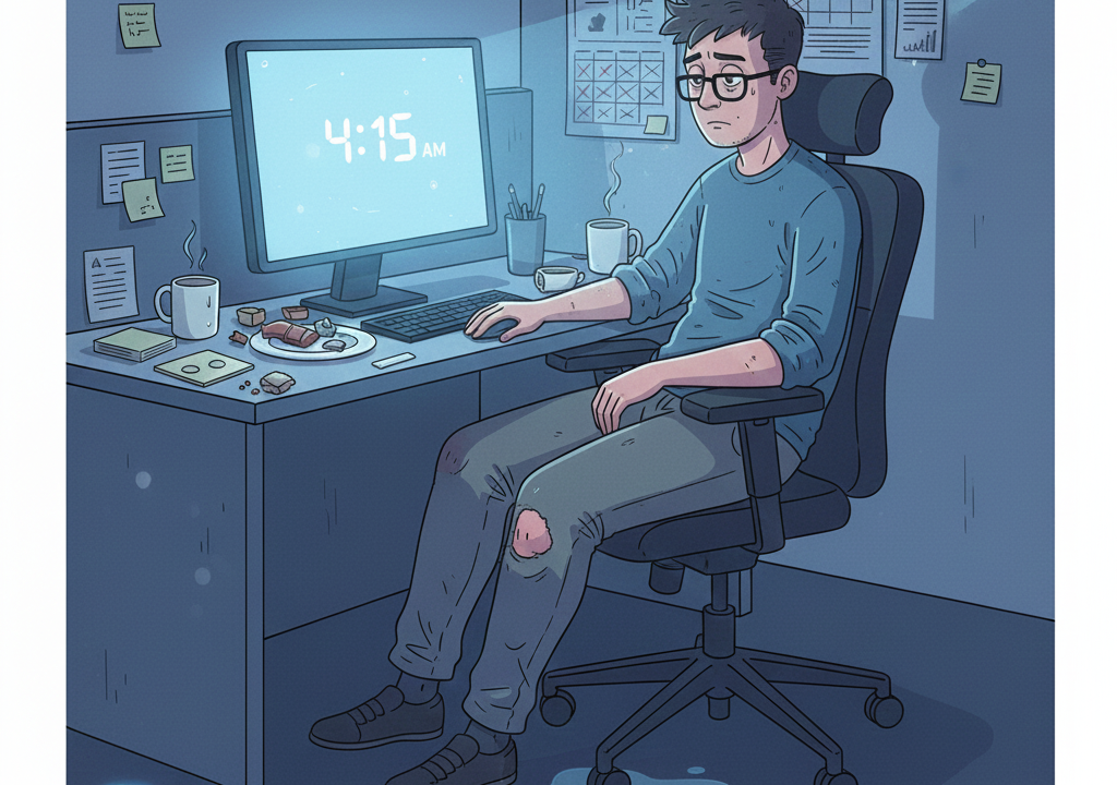 dampak duduk terlalu lama