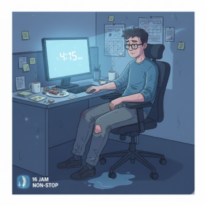 dampak duduk terlalu lama