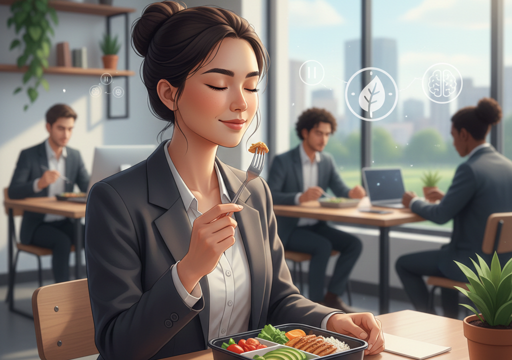 mindful eating untuk pekerja kantoran