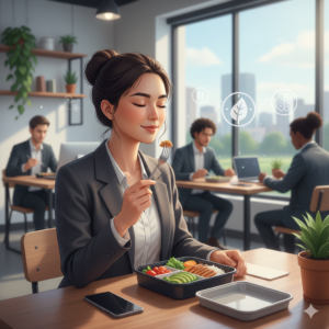 mindful eating untuk pekerja kantoran