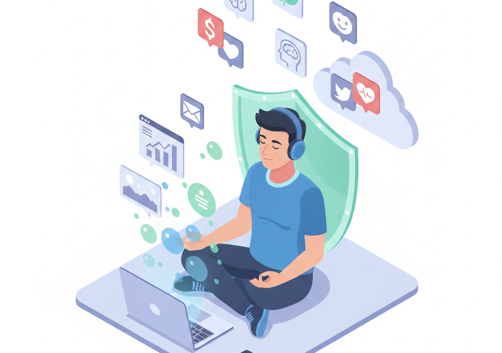 tips menjaga kesehatan mental di era digital